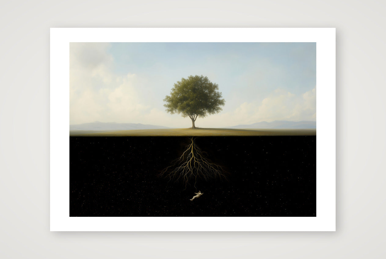 EVERYTHING IS CONNECTED — 59×42cm, 23×17" Print only