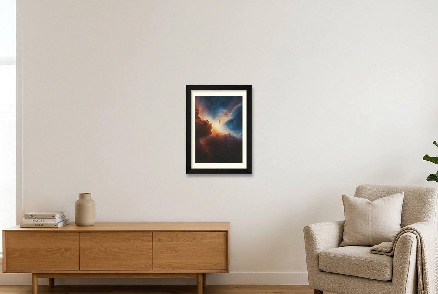 o0x230 — A4 (21×30cm, 8×12") Black Frame