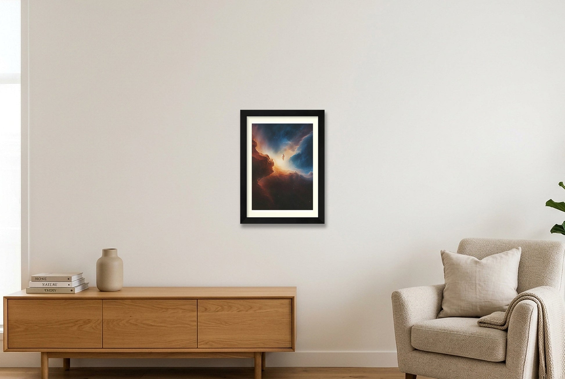 o0x230 — A4 (21×30cm, 8×12") Black Frame