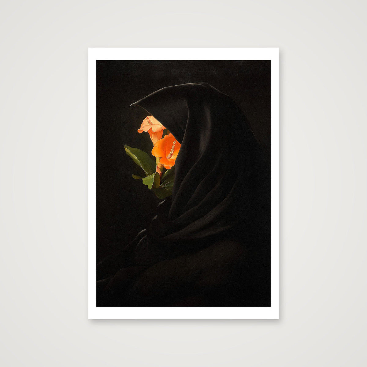 El misterio de las flores — 59×84cm, 23×33" Print only