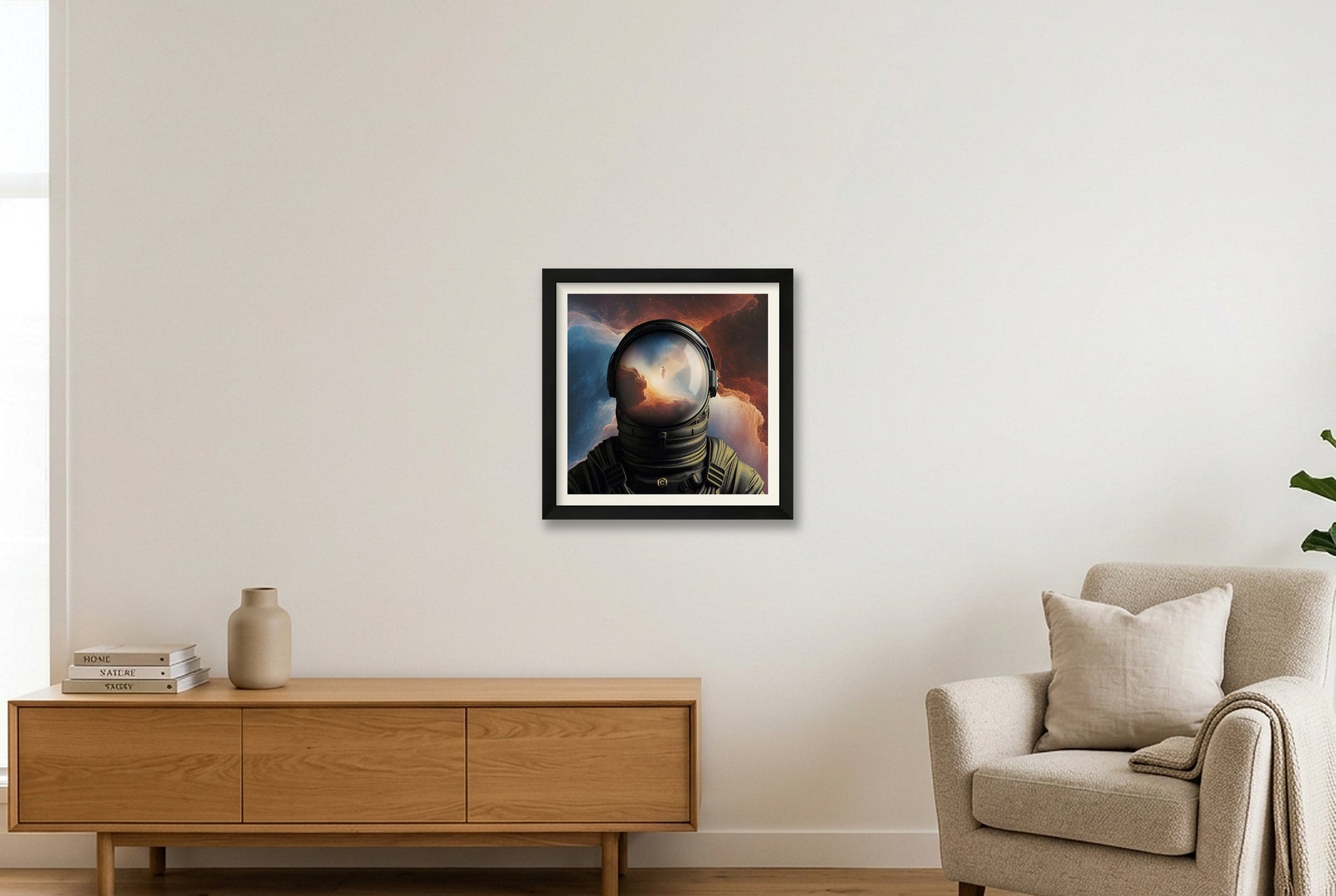 o0x76 — 30×30cm, 12×12" Black Frame
