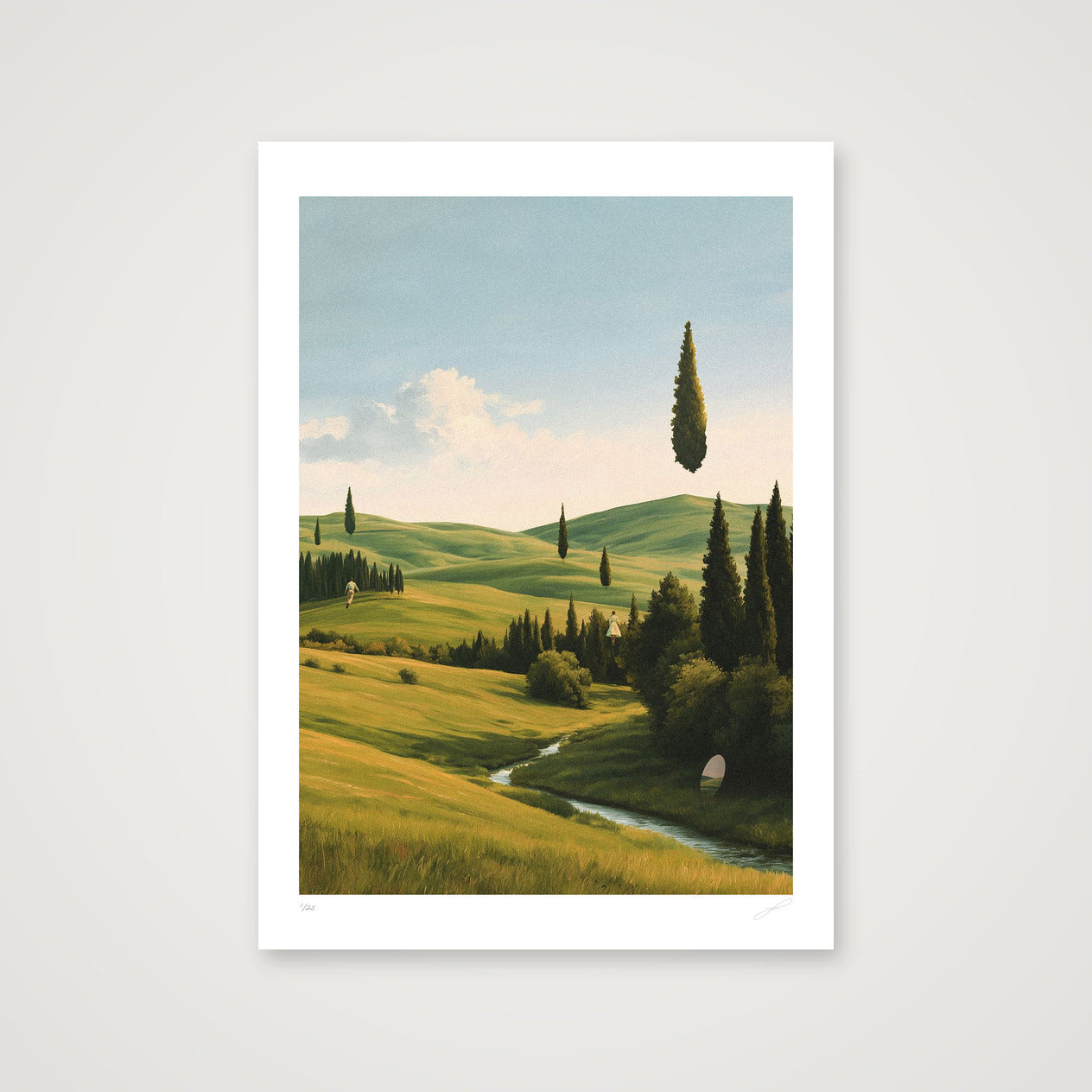 EXODUS II — 42×59cm, 17×23" Print only